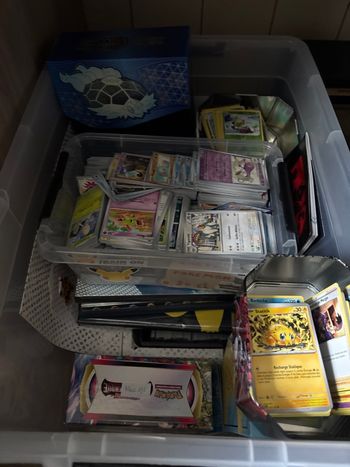 Lot 500 cartes pokémon sans double 