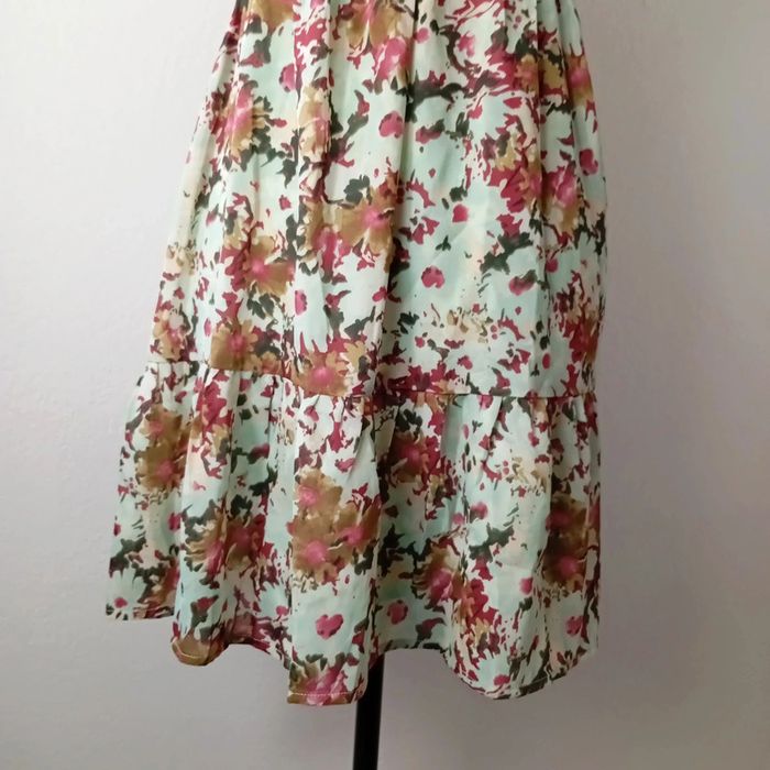 Robe d'été imprimé fleurs Taille S Marque Sweewë avec étiquette - photo numéro 3