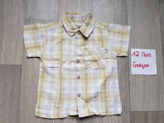 Chemise 12 mois Garçon