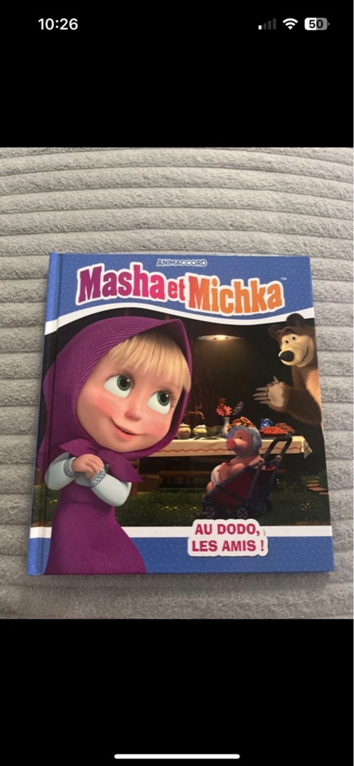 Livre Masha et Micka