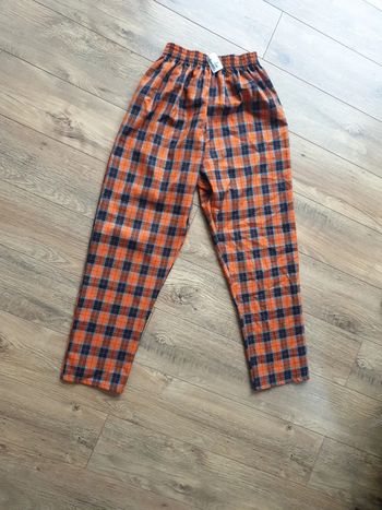 Pantalon a carreaux vintage