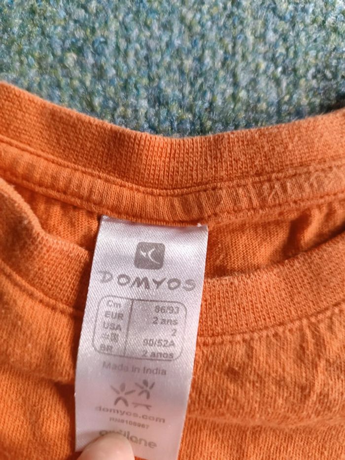 T-shirt manches courtes 2 ans 86 92 - photo numéro 2