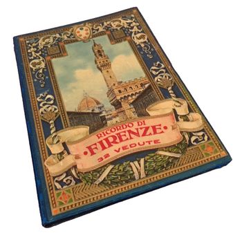 Ricordo di Firenze  Florence (Italie)  Album dépliant 32 vues