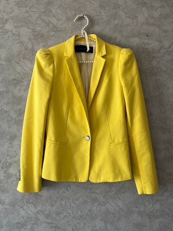 Blazer jaune 