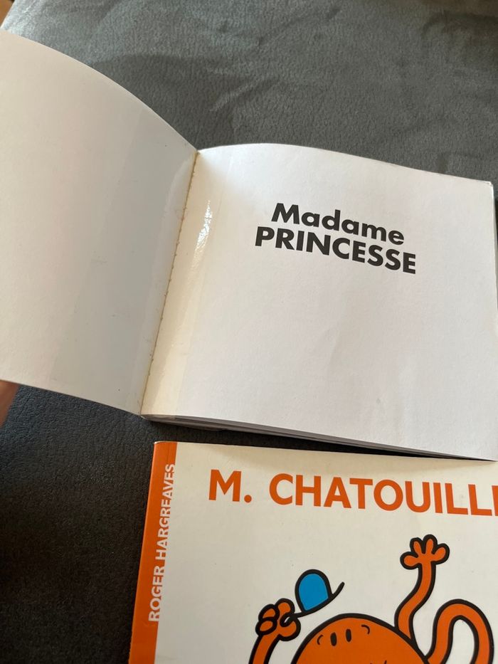 Lot 5 livres monsieur madame - photo numéro 2