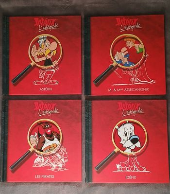18 Albums individuels "Astérix L'intégrale" neufs