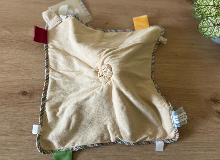 Doudou plat Emma la taupe marron beige noukies neuf - photo numéro 3