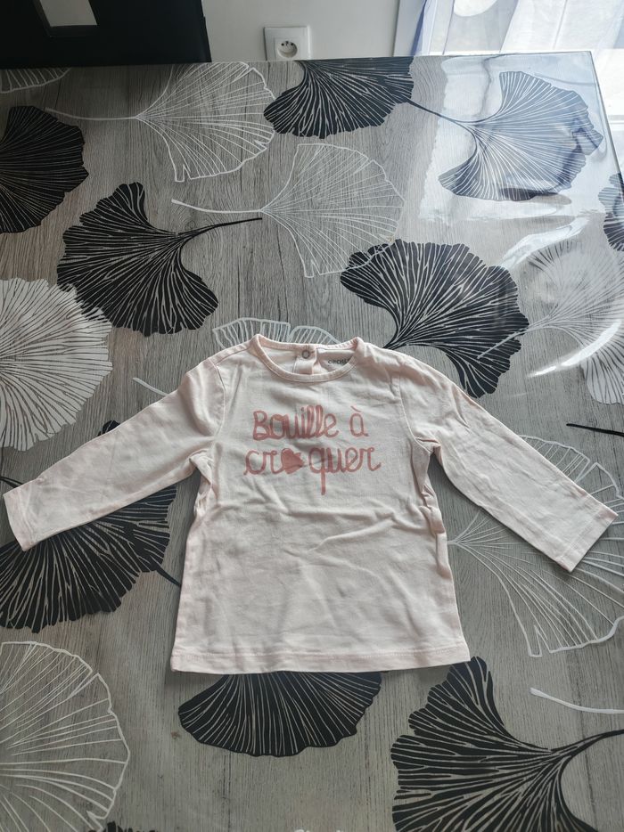 Lot 6 tee-shirts bébé fille - photo numéro 4