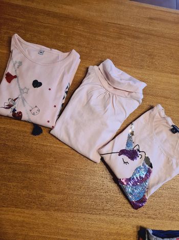 Lot 3 Tee-shirt manche longue