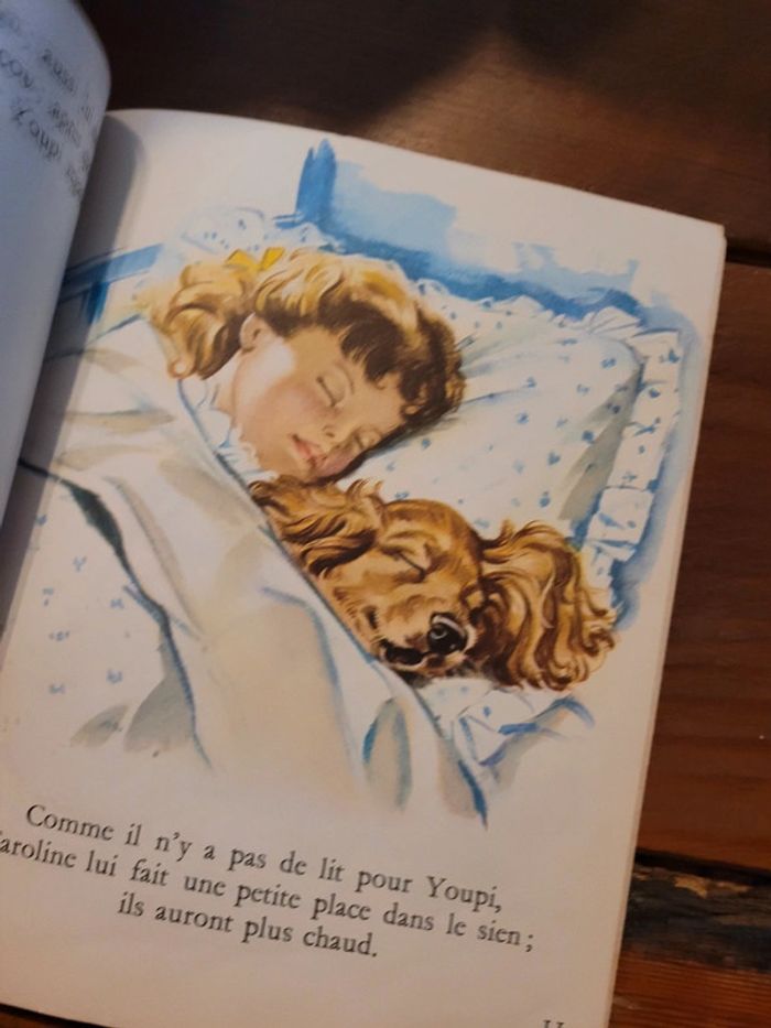 1960 Livre ancien rare Youpi et Caroline Les Albums Roses Pierre Probst collection Hachette - photo numéro 6