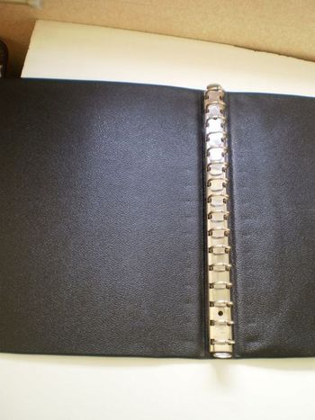 classeur noir format A 4