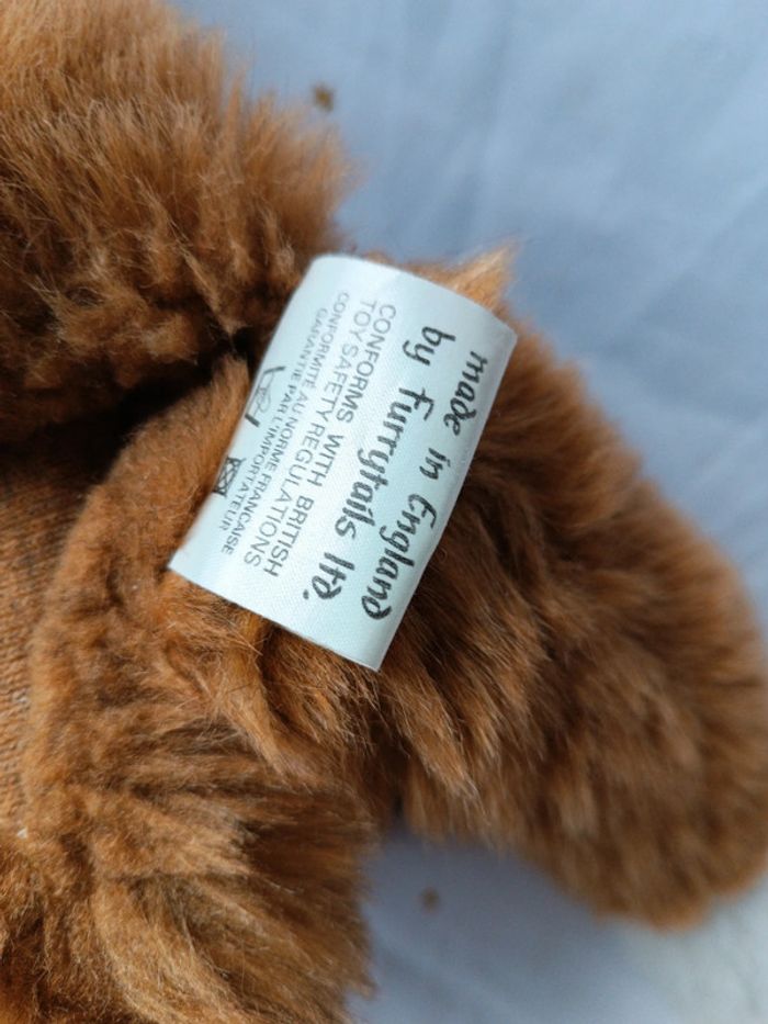 Peluche plush Teddy marionnette muppets puppets fluppets furrytails ventriloquie ventriloque - photo numéro 11