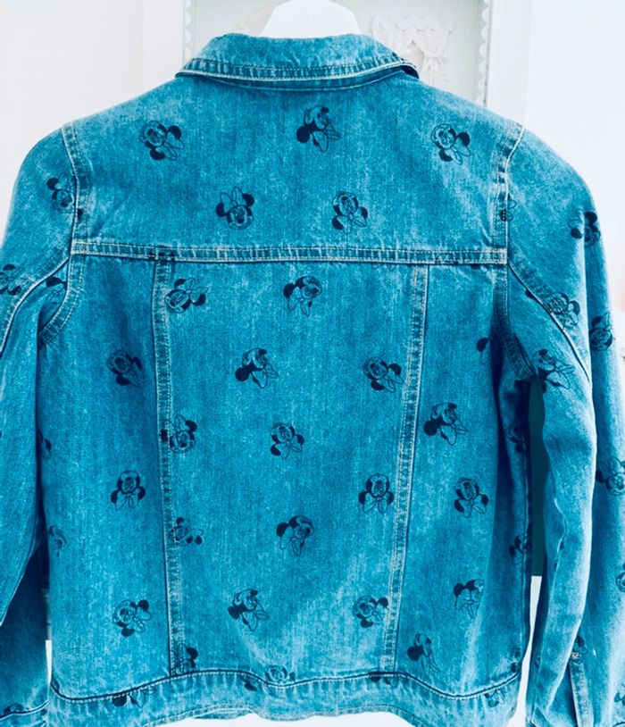 Veste jean Minnie logo - photo numéro 5