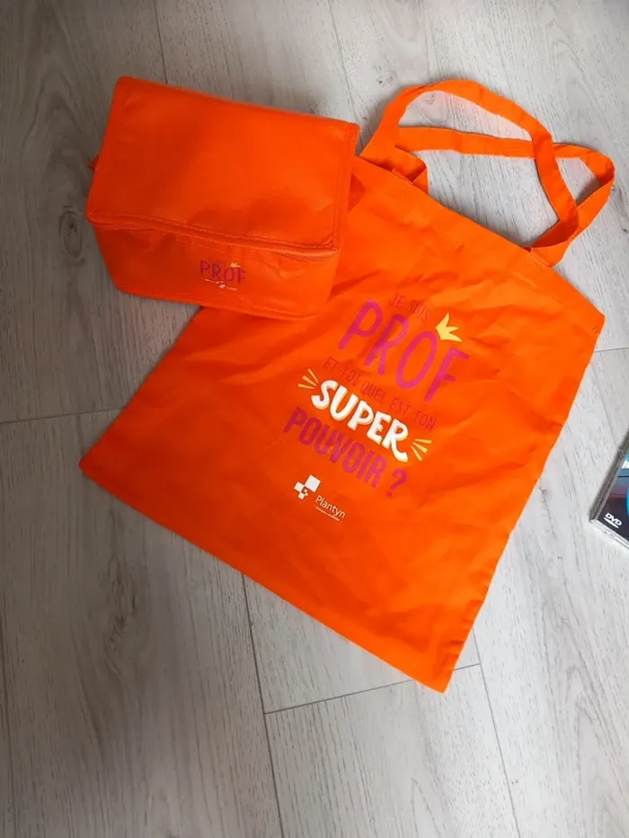 Je suis prof totebag et glacière