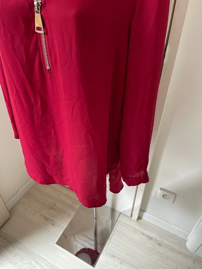 Blouse bordeaux - photo numéro 7