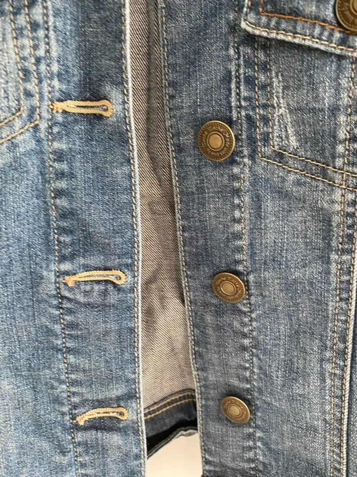 Veste en jeans cache cache bleu - photo numéro 5