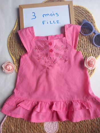 Robe 👧 3 mois