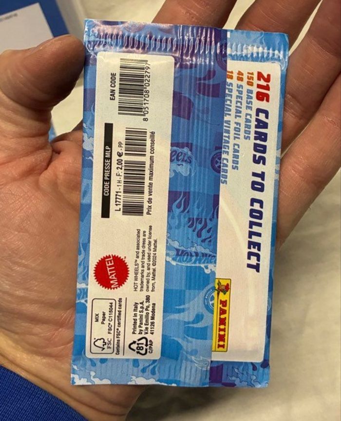 Kit panini cartes à collectionner Hotwheels on the Road - photo numéro 10