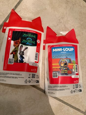 Lot de 2 tonies neuf