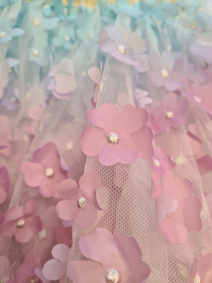 Jupe fleurie tutu 4 ans - photo numéro 2