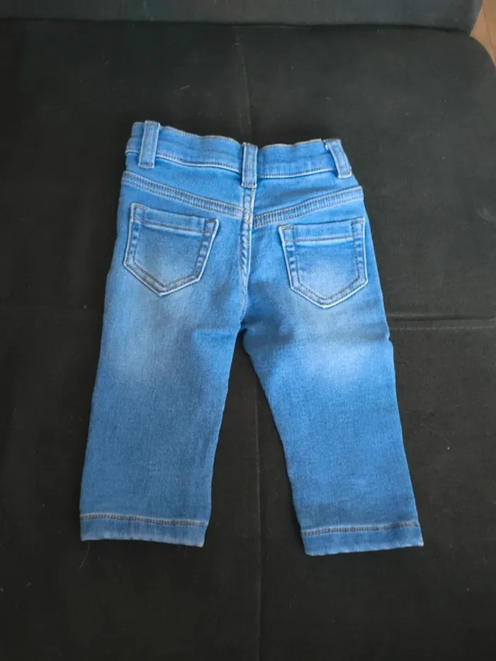 Pantalon jeans garçon 6 mois kimbaloo - photo numéro 2