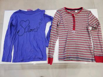 Lot tee shirt 10 ans