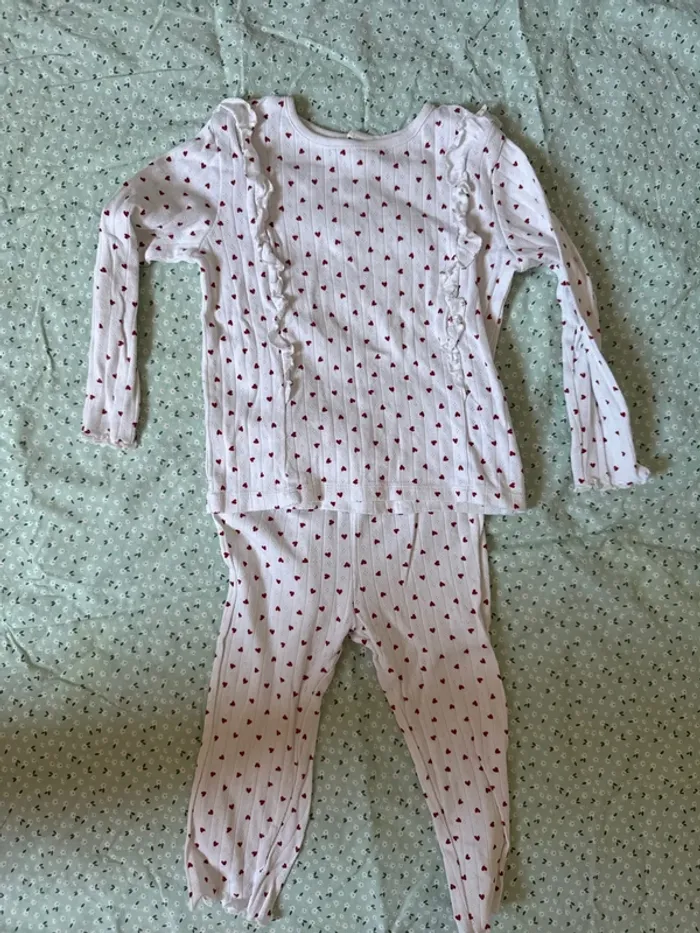 Pyjama Kiabi cœur