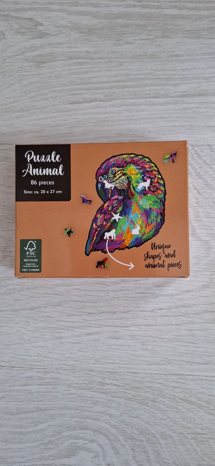 Puzzle forme animaux