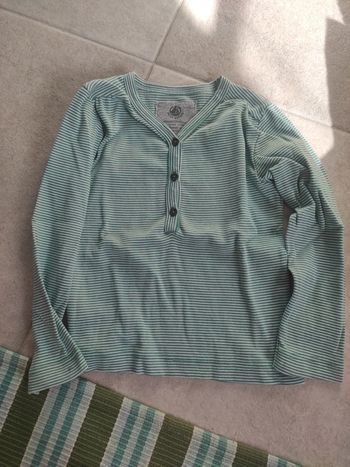 Tee shirt manches longues Petit bateau 6 ans