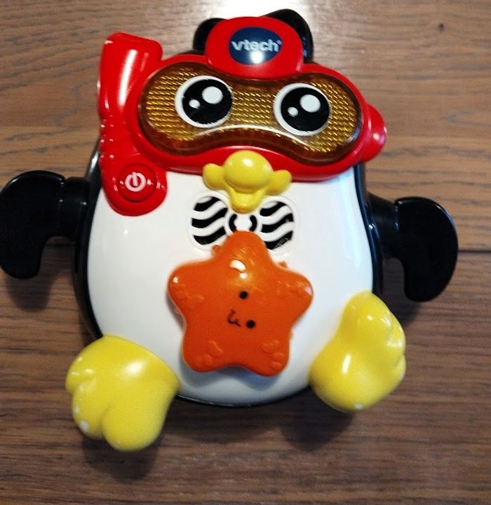 Gédéon jouet de bain pingouin Vtech - photo numéro 2