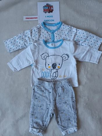 Ensemble 3 pieces 1 mois orchestra