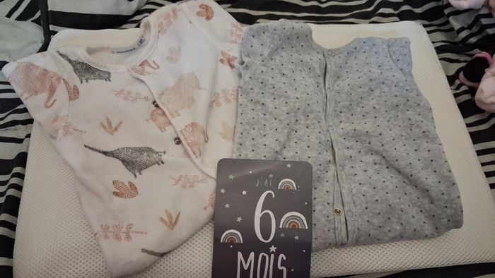 Lot pyjamas 6 mois