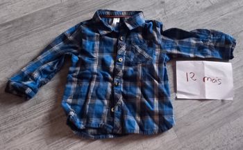 chemise à carreau