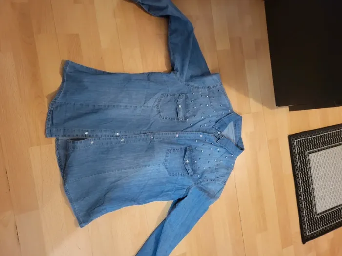 Chemise en jeans femme