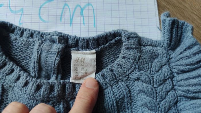 Pull chaud hiver 12m - photo numéro 2