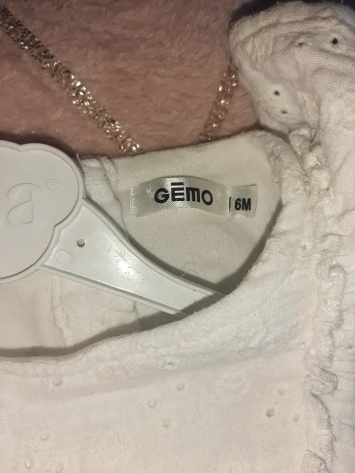 Robe avec body intégré 6 mois - photo numéro 2