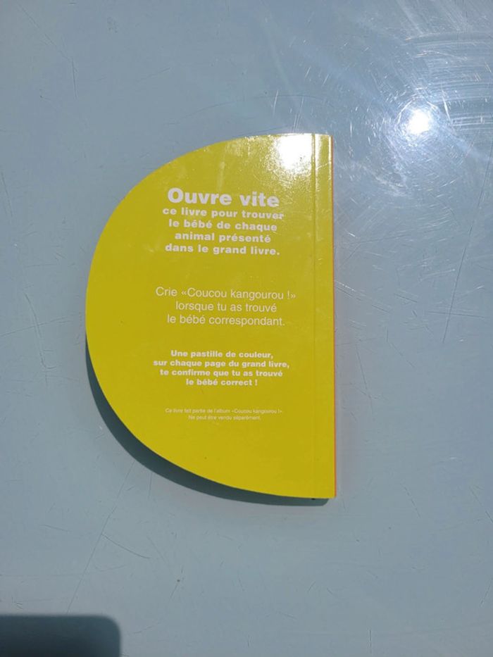 Livre surprise grand format 🦘 Coucou Kangourou ! 🦘 éditions langue de chat - photo numéro 12