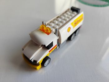 Lego Shell Tanker Truck camion citerne essence carburant