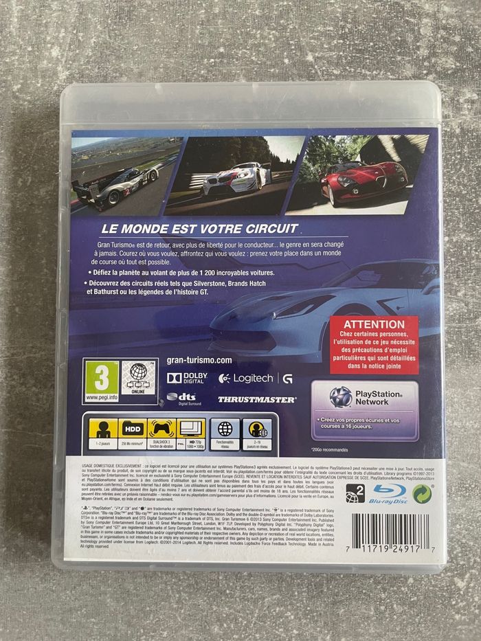 Jeu pour Sony PS3, Gran turismo 6 en français. - photo numéro 3