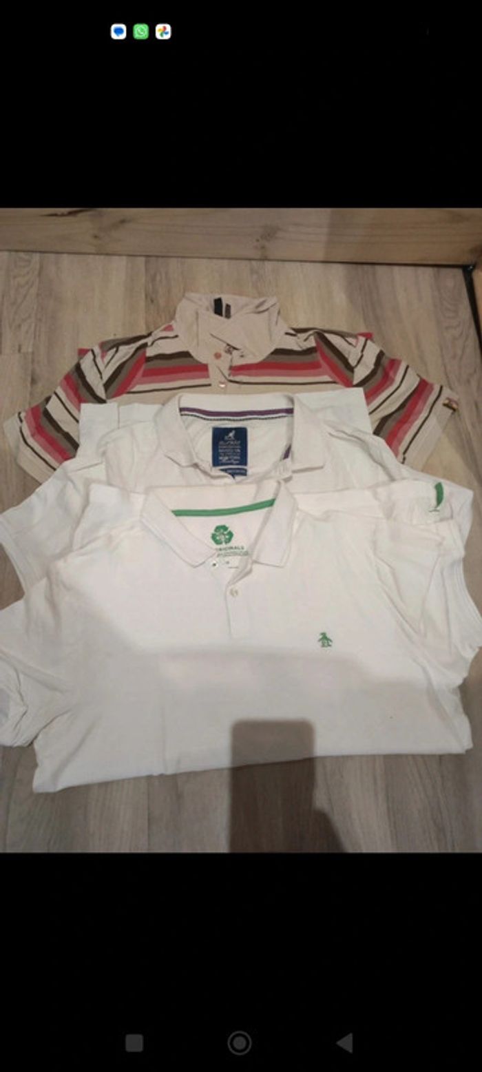 Lot de 3 polos taille L