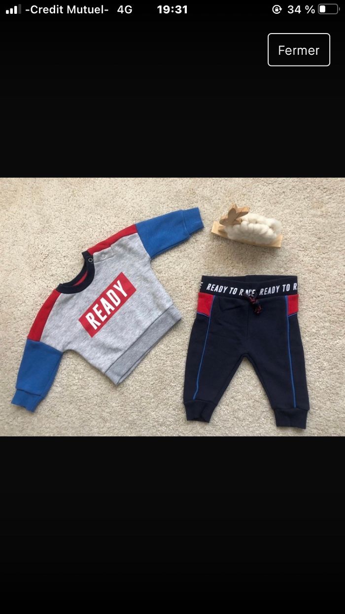 Lot vêtements bébé garçon 3 mois - photo numéro 10