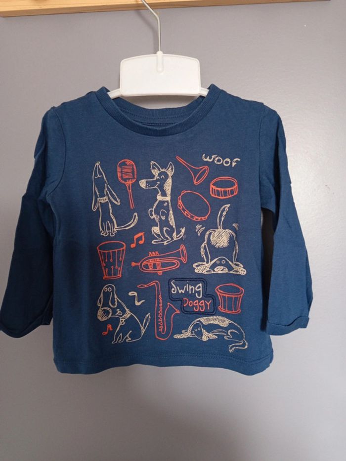 Lot t-shirt 12 mois - photo numéro 2