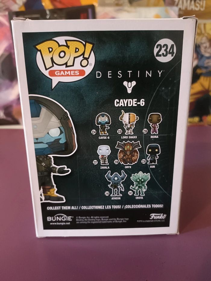 Figurine Funko Pop Destiny Cayde-6 236 Super rare - photo numéro 3