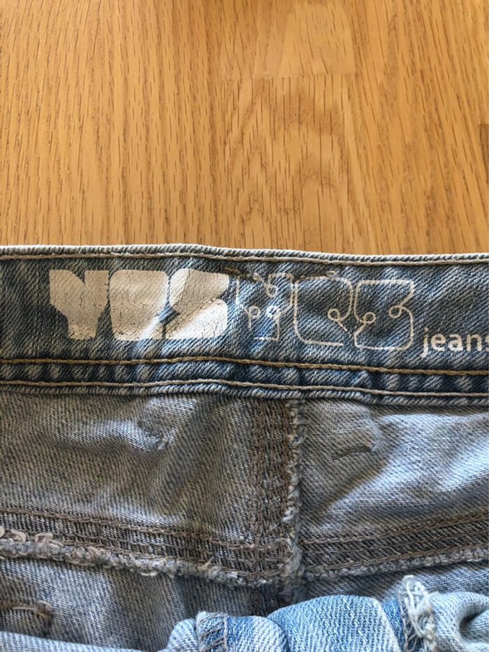 Short en jean et dentelle - photo numéro 3