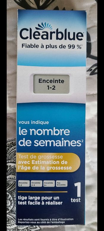 Clearblue test de grossesse