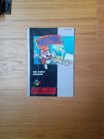 Notice - Super NES Nintendo - Mario Paint