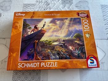 Puzzle roi lion