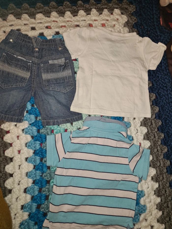 3 pièces polo et short 12 mois - photo numéro 5
