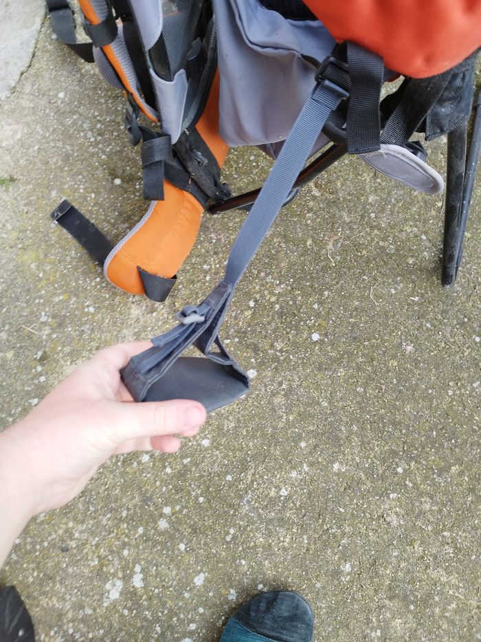 Porte bébé de randonnée Deuter Kid Air Comfort - photo numéro 3