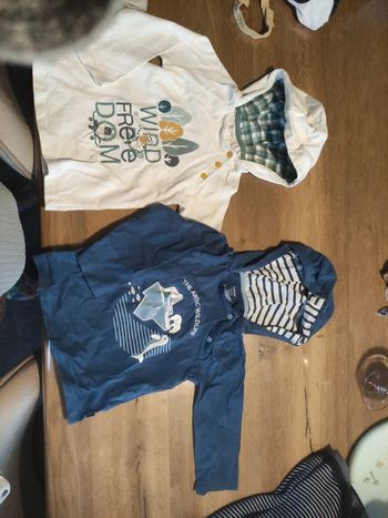 Lot maillots manches longues